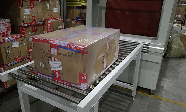 Automatic Sleeve Wrapping Machine Effect Display